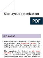 Site Layout Optimization