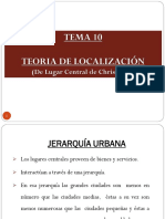 X. Teorias de Localización C