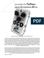 Fulltone Ocd User Manual
