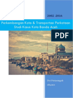 Perkembangan Kota & Transportasi Perkotaan