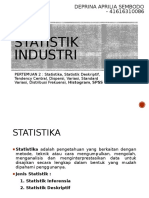 Deprina A.S. - Statistik Industri 100916