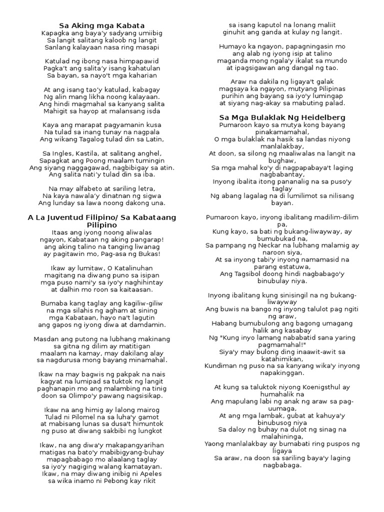 Rizal 1 | PDF