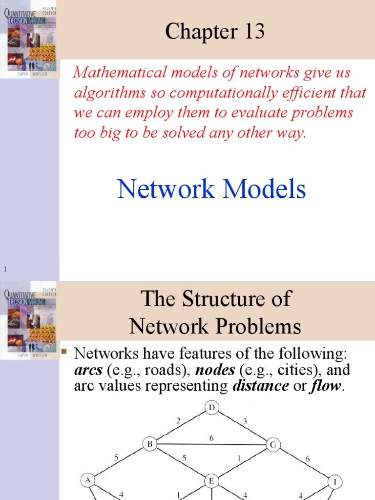 Network Models and Algorithms Explained | PDF