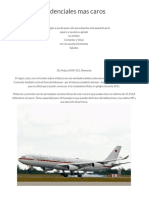 Aviones Presidenciales mas caros.docx