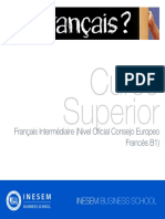 Francais Intermediaire Nivel Oficial Consejo Europeo Frances B1