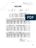 (R3-R4) Roof Joist