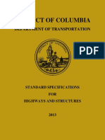 DDOT Standard Specifications Highways Structures 2013