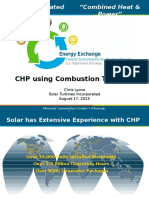 CHP Using Combustion Turbines: Track 6 Integrated Energy "Combined Heat & Power"