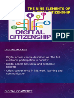 The Nine Elements of Digital Citizenship