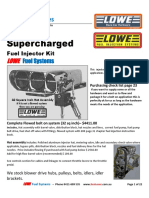 Fuel System - Bug Hat - Supercharged 110801
