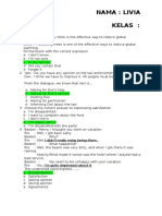 Soal Tentang Asking and Giving Opinion & Satisfaction and Dissatisfaction