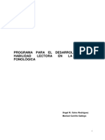 Recuperacion Dislexia Fonologica Calvo Carrillo