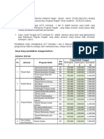 Biaya Pendidikan Ukt 2015