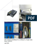 OPT-1100S25 10/100Base-Tx To 100Base-Fx, Single Mode, 25Km, SC/ST/FC Giá 520K
