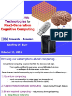 Neuromorphic Technologies: Next-Generation Cognitive Computing