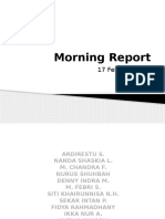 Morning Report 18 Febr 2015