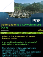 Optimization: Is A Keyword in CPS Design
