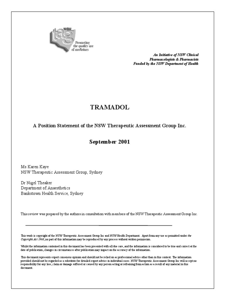 Tramadol dosage picture