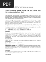 Download Proposal Usaha ATK Alat Tulis Kantor Dan Fotokopi by Nasir Fokaaya SN327176289 doc pdf