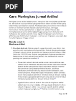 Download Cara Meringkas Jurnal Artikel by Tami Ovetay SN327176485 doc pdf