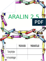 Aralin 2.5.1
