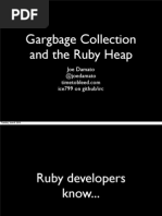 Garbage Collection and The Ruby Heap