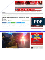 HTTP WWW Minuto30 Com Fotos Arbol Cayo Sobre Un Vehiculo en Prado Centro 533413