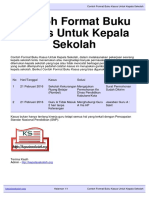 Contoh Format Buku Kasus Untuk Kepala Sekolah