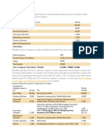 Explanation About Gross Salary and Net Salary