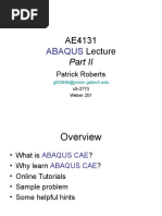 Abaqus Tutorial Part 2