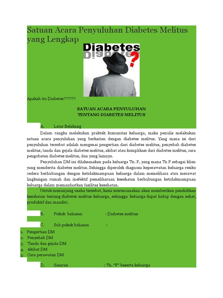 Tahun 2018 Penderita Diabetes Di Indonesia Meningkat