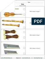 Size Log Worksheet