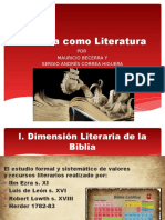 Biblia y Literatura