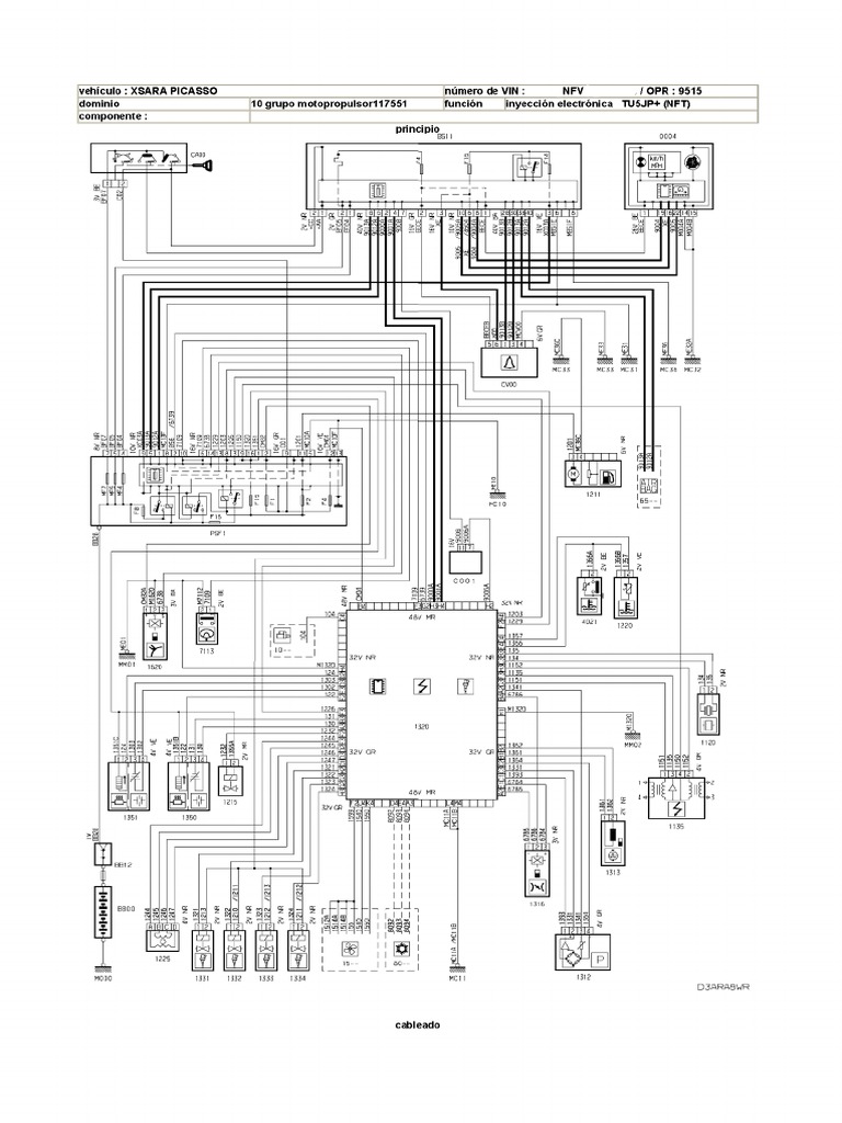 Esquema Electrico Citroen Xsara