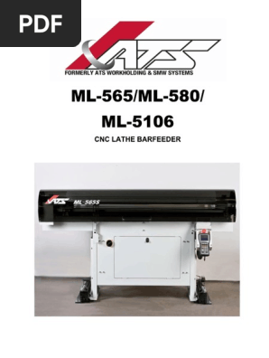 Ats Ml 580 Manual Screw Equipment