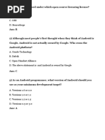 Download Android Multiple Choice Questions by Pavan Kumar Vadlamani SN327206351 doc pdf
