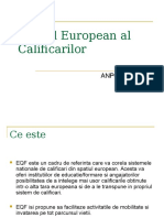 Cadrul European Al Calificarilor
