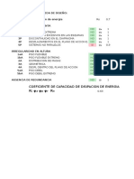 Reduccion de Fuerzas Sismicas de Diseño