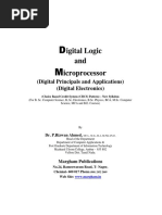 Digital Logic and Microprocesor Dr.P.rizwan Ahmed