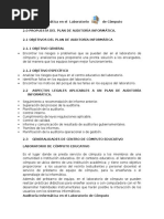 Auditoría Informática en Un Laboratorio de Cómputo