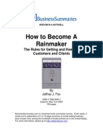 GetAbstract - How To Become A Rainmaker PDF