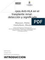 Anticuerpos Anti-HLA en El Trasplante Renal