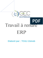 Travail À Rendre ERP