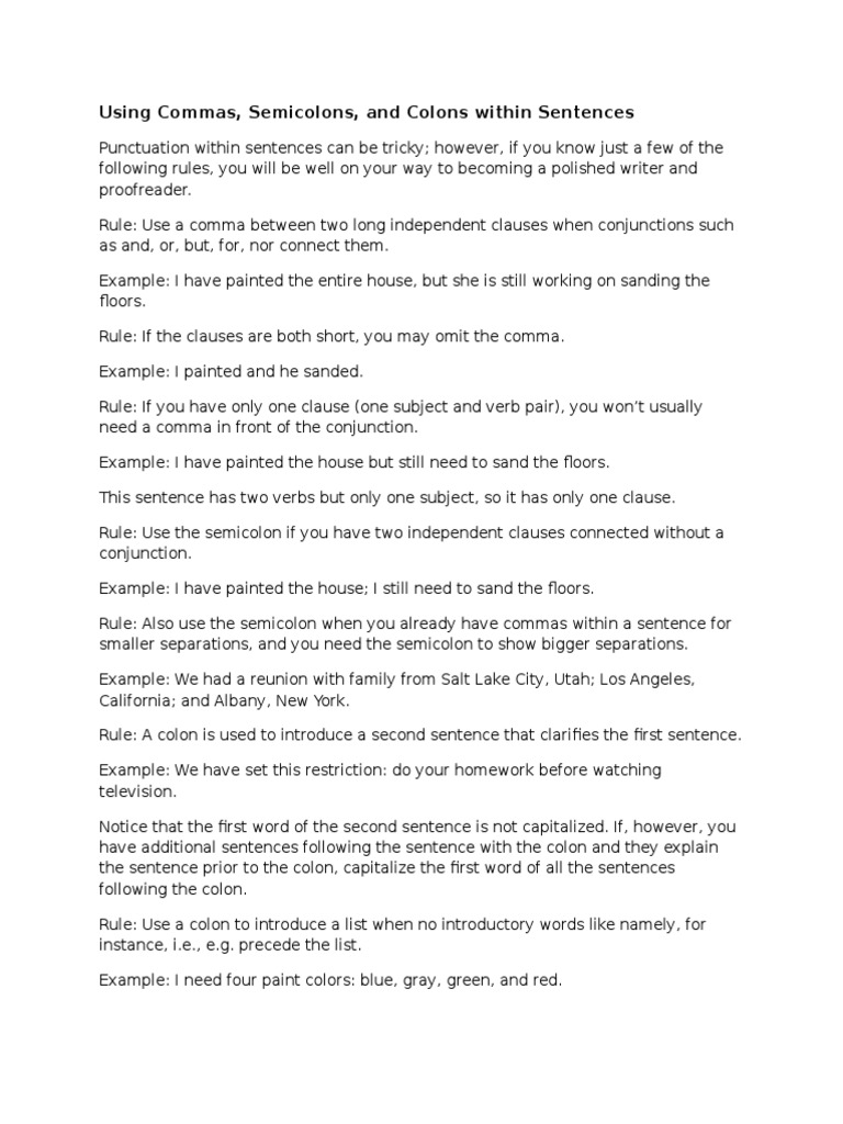 English for All Competition 1oo Rules Comma Sentence (Linguistics)