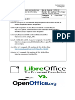 Investigación de OpenOffice y LibreOffice