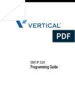 SBX Programming Guide