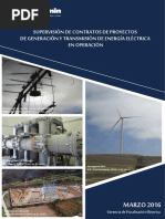 Compendio Proyectos Generación Transmisión Eléctrica Operación - Marzo 2016