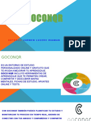 Programa Goconqr | PDF