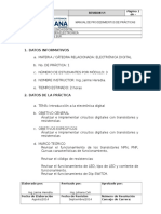 PROCEDIMIENTOS PRACTICAS Electronica Digital