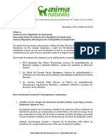 Concepto ANIMANATURALIS Para Gobierno Autoridades de Guatemala. Julio2013 - Oct2016.